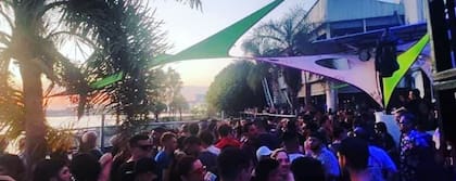 La terraza de Caix, al amanecer