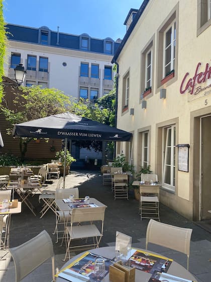 La terraza del Cafetín de Buenos Aires