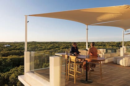 La terraza del nuevo hotel Teranka, el rooftop de moda en Formentera.