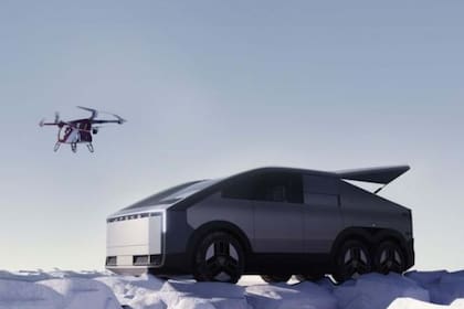 La Tesla Cybertruck cuenta con seis asientos en total, cinco fijos y uno plegable