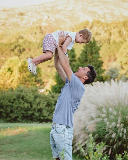 La tierna foto de Pico Mónaco con su hijo Noah