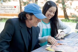 Vilas cumple 73 años: el afectuoso mensaje que publicó Andanin, su hija mayor