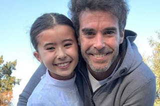 Nico Cabré enterneció a todos al mostrar la carta que le escribió su hija Rufina