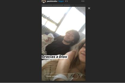 La tierna postal de Paulo y Rocío junto a su bebé