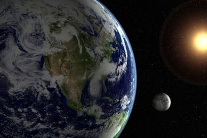 La Tierra completa su rotación -una vuelta en torno a su propio eje- en 24 horas.