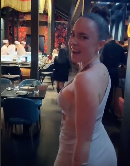 La tiktoker aseguró que el restaurante de Bad Bunny es de muy buena calidad