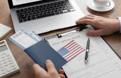 La tiktoker consideró que solicitar la visa de Estados Unidos no fue sencillo