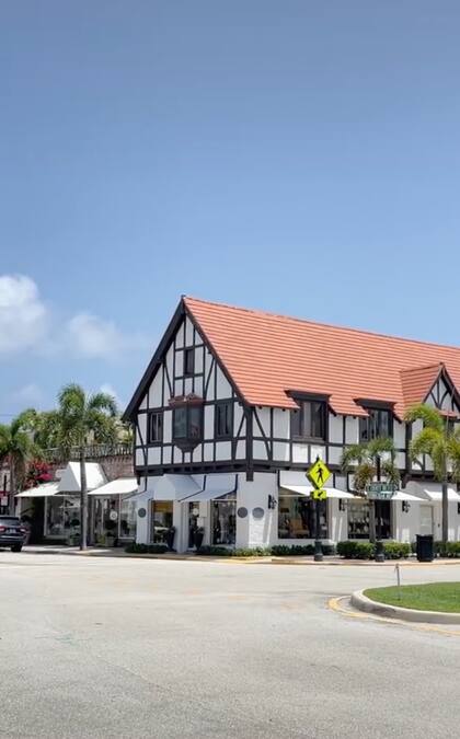 La tiktoker dijo que Palm Beach tiene un estilo muy europeo