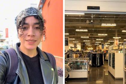 La tiktoker Yomara Gourdet recomendó la tienda rack por sus descuentos en ropa de marca