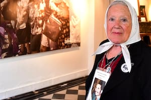 La titular de Madres de Plaza de Mayo, Norta Cortiñas