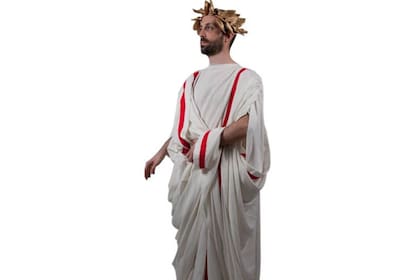 La toga romana permitía guardar la mano envuelta en uno de los pliegues (foto ilustrativa actual)