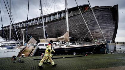 La tormenta Eleanor en Holanda