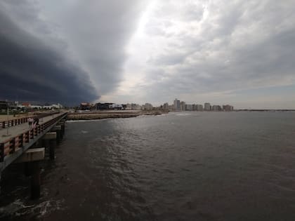 La tormenta se traslada desde Bahía Blanca