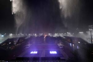 Impactante: las escenas más impresionantes del temporal que castigó al US Open