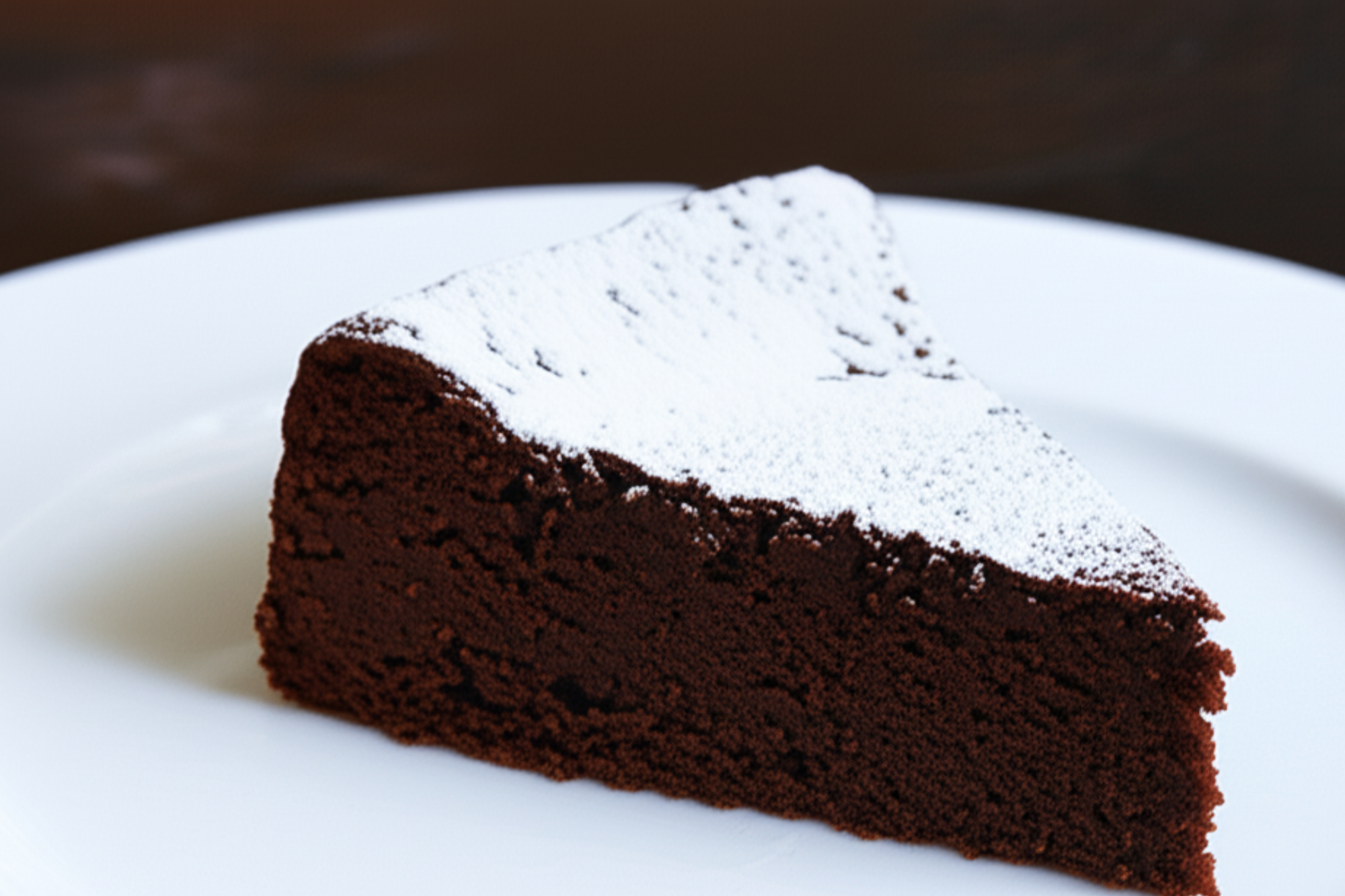 La torta caprese tiene su origen en la isla de Capri y es considerada un manjar sin gluten para comer a toda hora