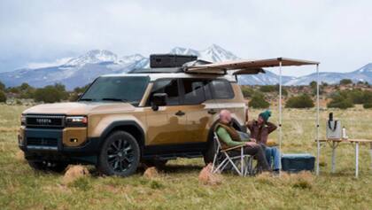 La Toyota Land Crusier es uno de los mejores vehículos para días de campo (Web/Toyota)