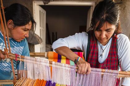 La tradición textil de Catamarca, una de las pasiones de Corcuera