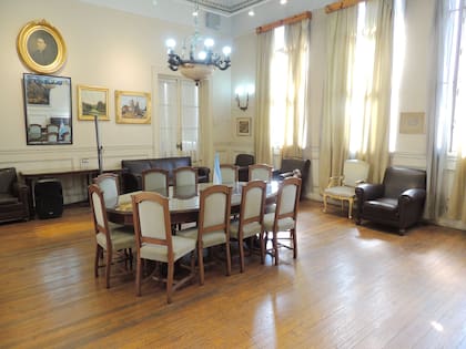 La tradicional sala de situación del complejo educacional