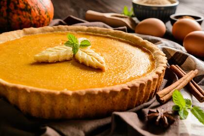 La tradicional tarta de calabaza es un postre muy típico de Halloween (Foto: Archivo)