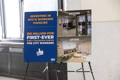 La transformación de espacios inutilizados se convertirán en lugares de cuidado infantil