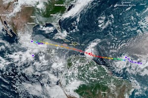 Huracán Beryl en México, en vivo: el mapa para seguir la trayectoria del ciclón tropical