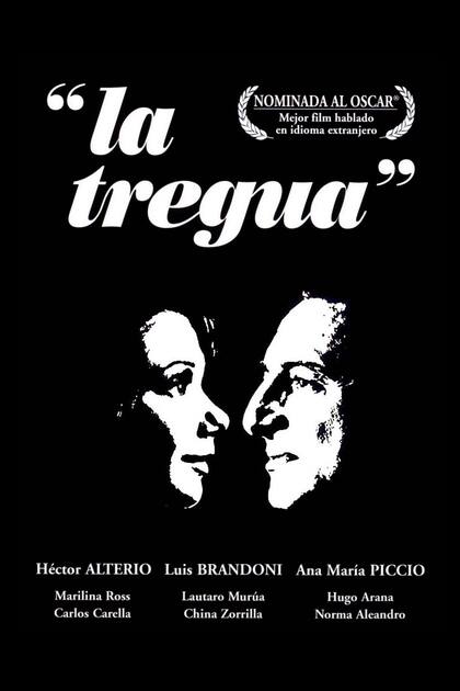 Afiche de La tregua, primera película argentina candidata al Oscar