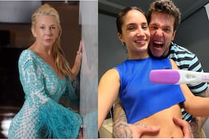 La reacción de Mariana Nannis al enterarse de que Alex Caniggia y Melody Luz tendrán un bebé