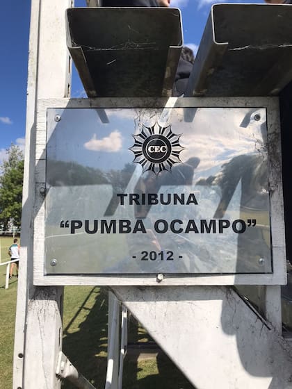 La tribuna de Liceo que lleva el nombre de la mujer de Catamarca Ocampo