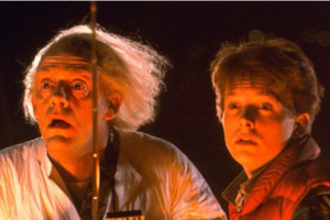 Volver al pasado: Michael J. Fox se reunió con Christopher Lloyd