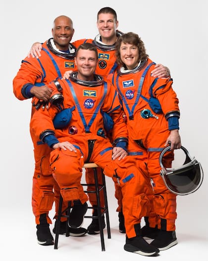 La tripulación de la misión Artemis II se presentó hace tiempo y su viaje alrededor de la Luna está próximo a realizarse (Archivo)