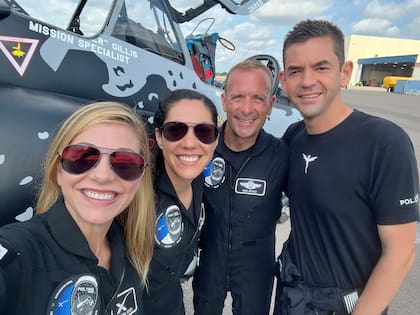 La tripulación de la misión Polaris Dawn se prepara para el lanzamiento que se realizará el próximo lunes 26 de agosto de 2024