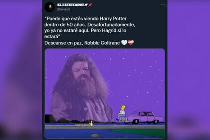 La triste despedida de los fans de Harry Potter en las redes (Foto: Captura de Twitter)