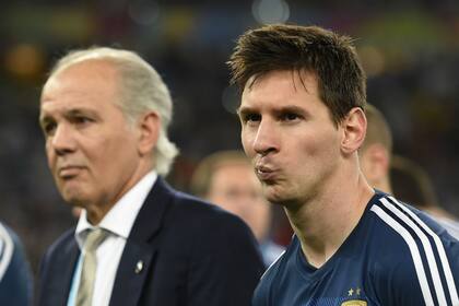 La tristeza de Messi y Sabella, tras la final perdida contra Alemania