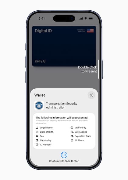 La TSA permitirá el uso del Digital ID de Apple solo en vuelos nacionales