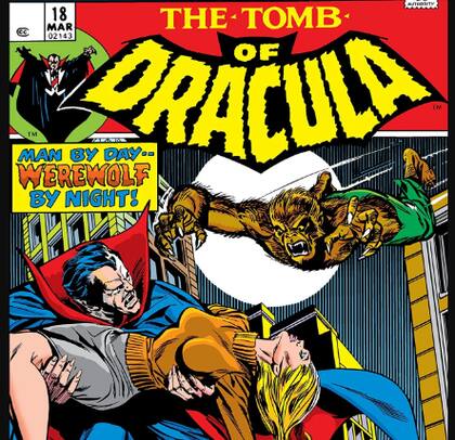 La tumba de Drácula fue la mejor historieta de la Marvel de los setenta, dedicada al terror.