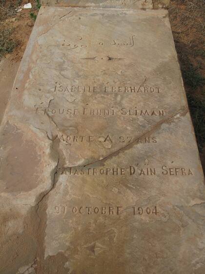 La tumba de Isabelle Eberhardt.