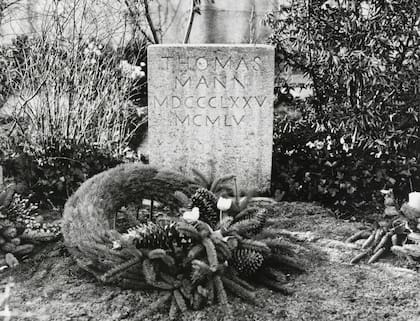 La tumba de Thomas Mann en Kilchberg