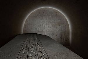 Así es por dentro la escalofriante tumba de 2500 años hallada en Egipto y rodeada de conjuros
