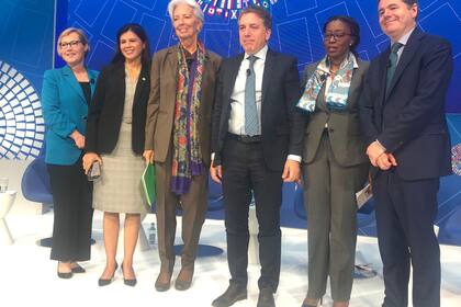 La última actividad de Dujovne en Washington: un panel con Lagarde sobre inversión en infraestructura