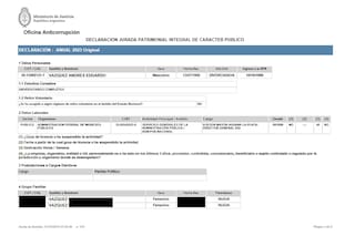 El documento que confirma la veracidad de lo informado por LA NACION sobre los bienes de Vázquez no declarados ante la OA