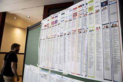 La última elección legislativa nacional fue sin PASO y con Boleta Única Papel (BUP)