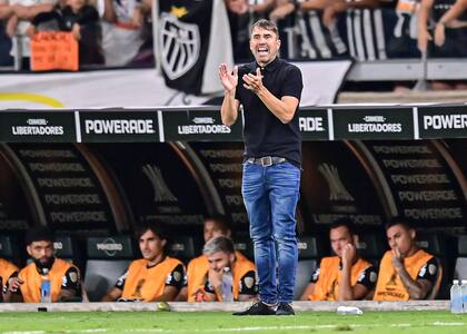 La última experiencia de Coudet como DT, en Atlético Mineiro, club al que renunció en junio pasado tras seis meses de trabajo
