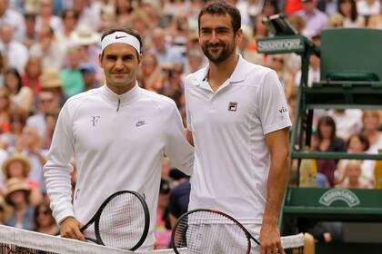 La última final de Grand Slam que los reunió en Wimbledon