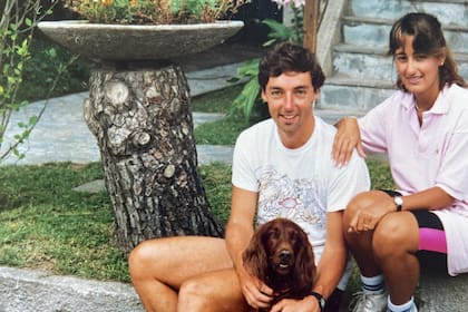 La última foto en Buenos Aires, antes de irse a vivir a Marbella.