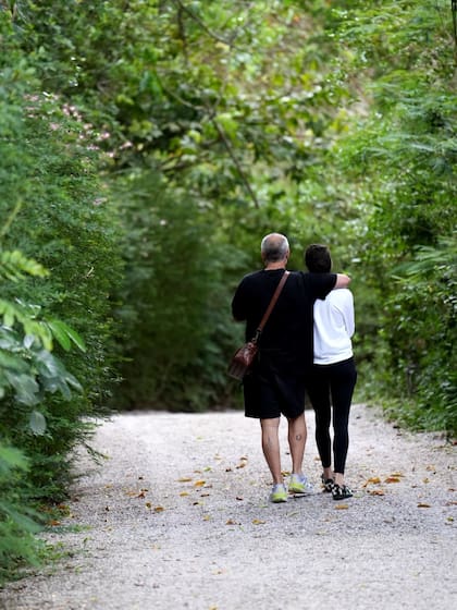 La última foto que subió Petersen con su esposa en diciembre