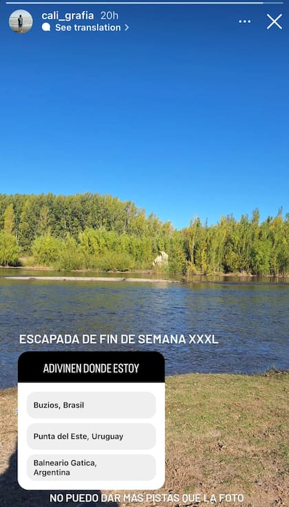 La última historia de Caliani.