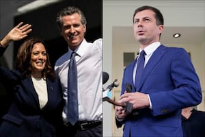 La última medición de Emerson College otorga a Pete Buttigieg un 16% de intención de voto, por delante de Kamala Harris (13%) y a Gavin Newsom (12%)