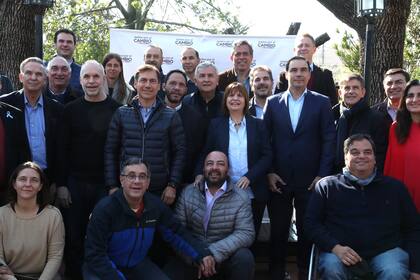 La última mesa nacional de Juntos por el Cambio se reunió la semana pasada en La Matanza