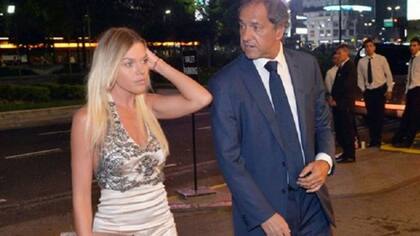 La primera foto "oficial" junto a Daniel Scioli