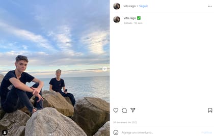 La última publicación de Vito fue en enero de 2022